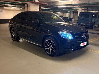 2017 Mercedes-Benz GLE Coupe 400 I (C292), чёрный, 3950000 рублей, вид 3