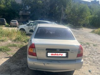 2008 Hyundai Accent ТагАЗ II, серебристый, 370000 рублей, вид 3