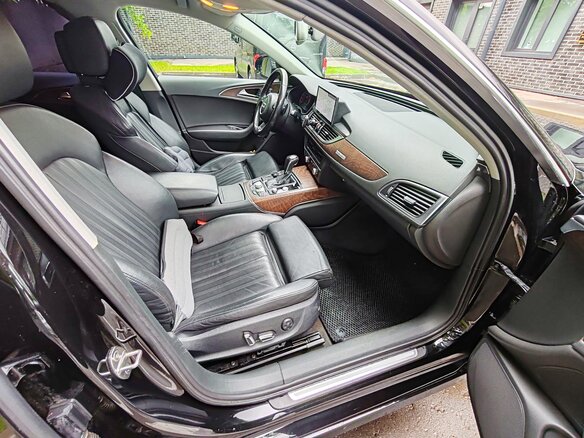 2016 Audi A6 IV (C7) Рестайлинг, чёрный, 2500000 рублей - вид 11