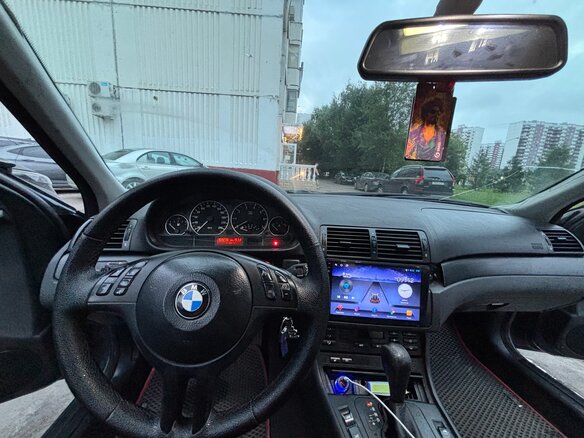 2003 BMW 3 серии 318i IV (E46) Рестайлинг, синий, 730000 рублей - вид 12