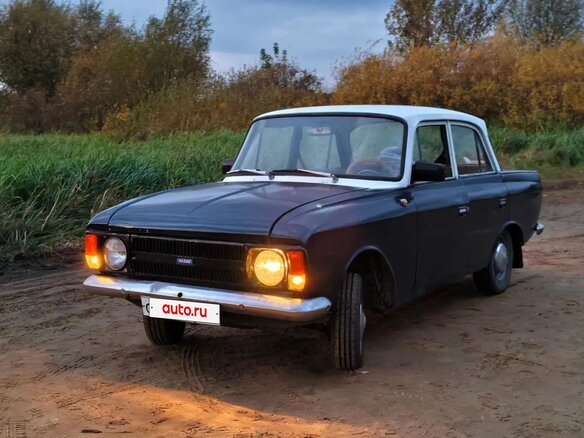 1975 Москвич 412 ИЭ, голубой, 75000 рублей - вид 7