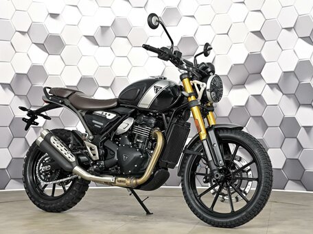 2024 Triumph Scrambler, чёрный, 695000 рублей, вид 1