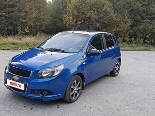 2010 Chevrolet Aveo I Рестайлинг, синий, 580000 рублей, вид 1