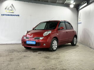 2008 Nissan Micra III (K12), красный, 639000 рублей, вид 1