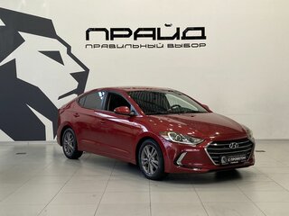 2017 Hyundai Elantra VI (AD), красный, 1509900 рублей, вид 3