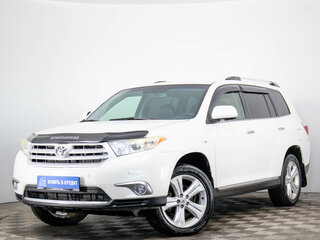 2011 Toyota Highlander II (XU40) Рестайлинг, белый, 1909000 рублей, вид 3