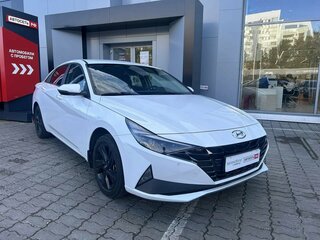 2021 Hyundai Elantra VII (CN7), белый, 1995000 рублей, вид 5