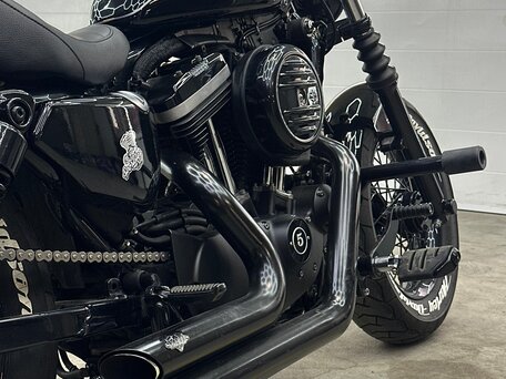 2009 Harley-Davidson Sportster 1200, чёрный, 1000000 рублей, вид 3
