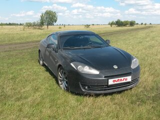2008 Hyundai Coupe II (GK) Рестайлинг, чёрный, 960000 рублей, вид 4