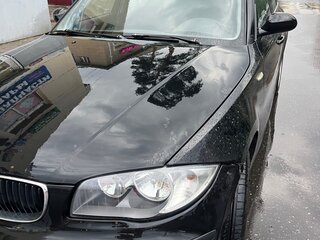 2008 BMW 1 серии 116i I (E81/E82/E87/E88) Рестайлинг, чёрный, 570000 рублей, вид 4