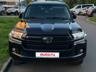 2016 Toyota Land Cruiser 200 Series Рестайлинг 2, чёрный, 6500000 рублей, вид 2