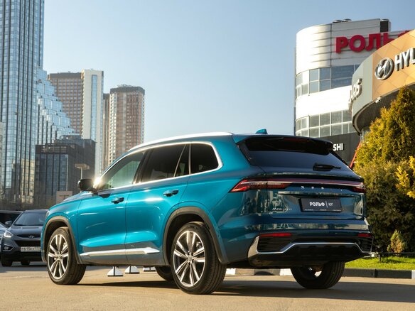 2023 Geely Monjaro (Xingyue L) I, синий, 3188000 рублей - вид 4
