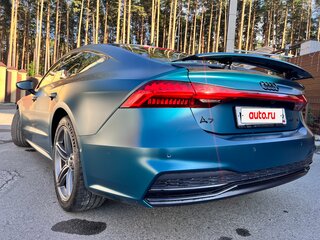 2019 Audi A7 55 TFSI II (4K), зелёный, 5300000 рублей, вид 5