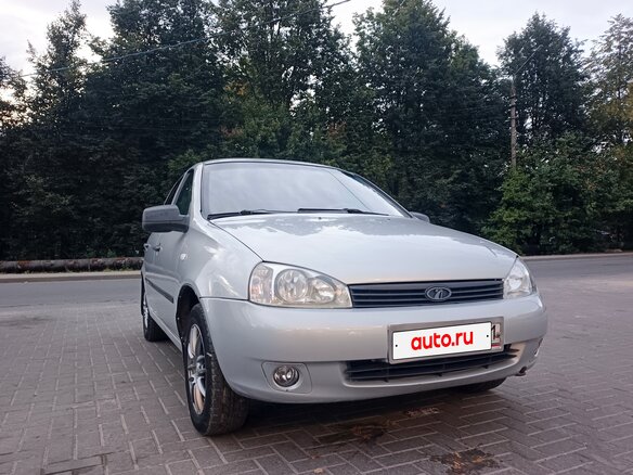 2010 Lada (ВАЗ) Kalina I, серебристый, 285000 рублей