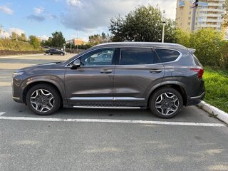 2021 Hyundai Santa Fe IV Рестайлинг, серый, 3800000 рублей, вид 5