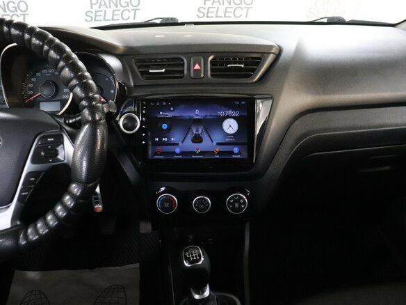 2015 Kia Rio III Рестайлинг, бежевый, 838000 рублей - вид 11