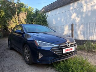 2018 Hyundai Elantra VI (AD) Рестайлинг, синий, 1200000 рублей, вид 2