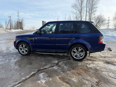 2010 Land Rover Range Rover Sport I Рестайлинг, синий, 1400000 рублей, вид 5