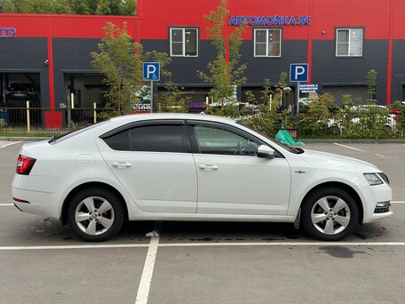 2020 Skoda Octavia III (A7) Рестайлинг, белый, 1890000 рублей, вид 4