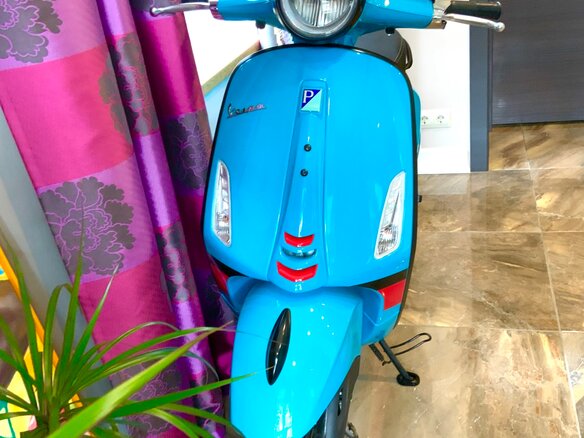 2023 Vespa Primavera, голубой, 755000 рублей - вид 1