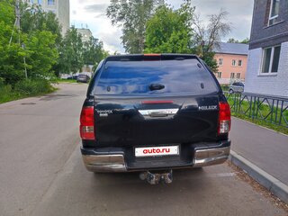 2016 Toyota Hilux VIII, чёрный, 2950000 рублей, вид 2