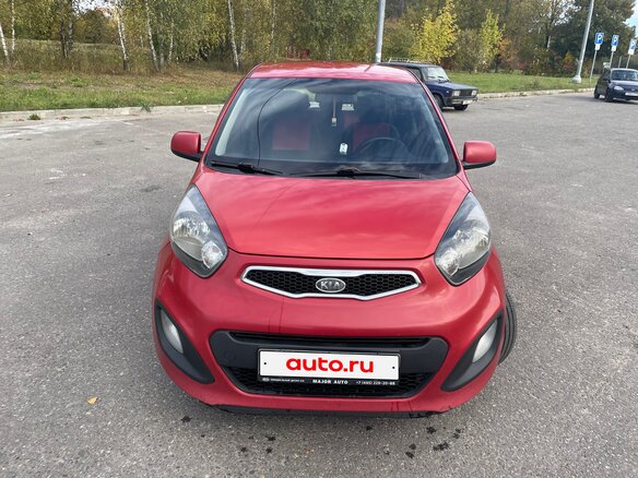 2011 Kia Picanto II, красный, 430000 рублей - вид 1