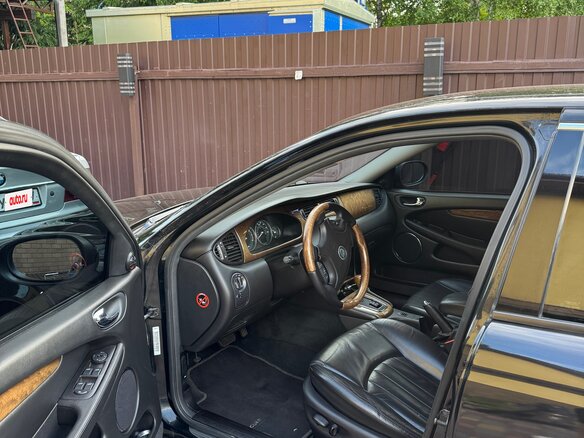 2002 Jaguar X-Type I, чёрный, 1200000 рублей - вид 11