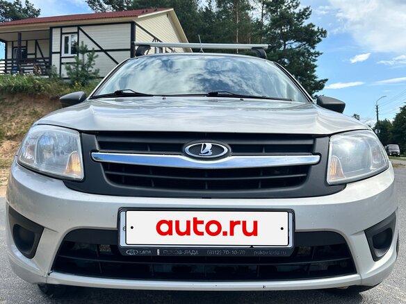 2018 Lada (ВАЗ) Granta I, серебристый, 443000 рублей - вид 1