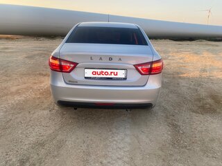 2018 Lada (ВАЗ) Vesta I, серебристый, 800000 рублей, вид 3