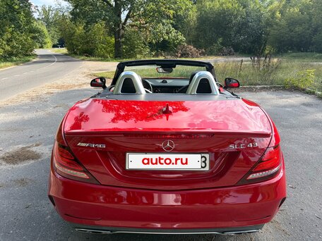 2017 Mercedes-Benz SLC AMG I (R172), красный, 3750000 рублей, вид 5