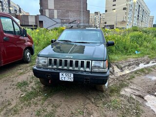 1993 Jeep Grand Cherokee I (ZJ), зелёный, 410000 рублей, вид 2