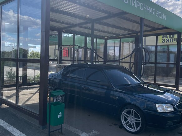 2008 Hyundai Accent ТагАЗ II, синий, 520000 рублей - вид 34