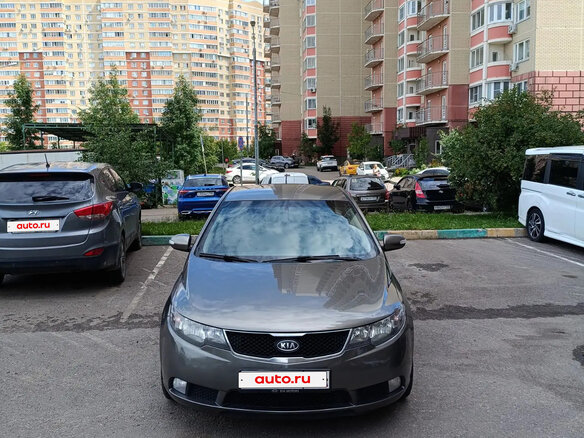 2010 Kia Cerato 4-speed II, серый - вид 1