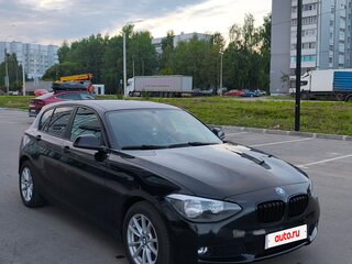 2013 BMW 1 серии 116i II (F20/F21), чёрный, 840000 рублей, вид 3
