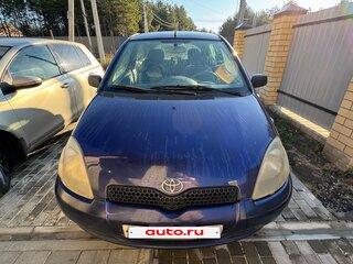 2001 Toyota Yaris I, синий, 250000 рублей, вид 2