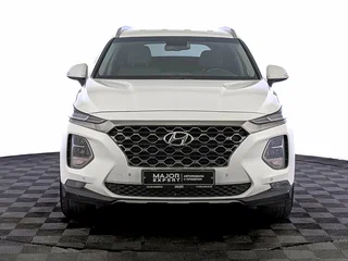 2020 Hyundai Santa Fe IV, белый, 2575000 рублей, вид 2