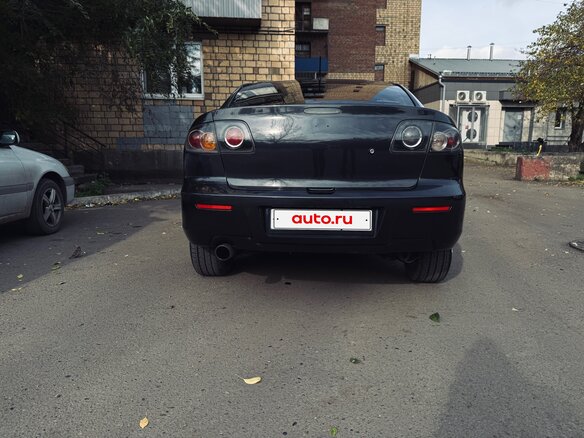 2006 Mazda 3 I (BK) Рестайлинг, чёрный, 415000 рублей - вид 6
