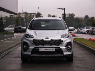 2019 Kia Sportage IV Рестайлинг, серебристый, 2449000 рублей, вид 4