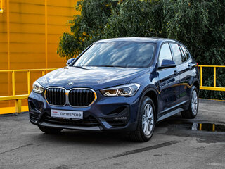 2021 BMW X1 18i sDrive II (F48) Рестайлинг, синий, 3079000 рублей, вид 1