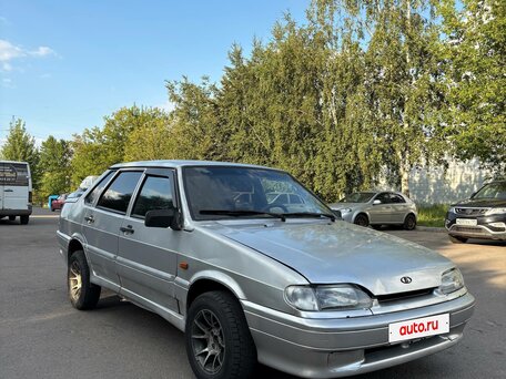 2007 Lada (ВАЗ) 2115, серебристый, 110000 рублей, вид 3