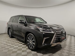 2019 Lexus LX 570 III Рестайлинг 2, чёрный, 6999000 рублей, вид 3