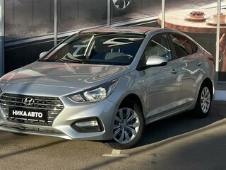 2019 Hyundai Solaris II, серебристый, 1190000 рублей, вид 1