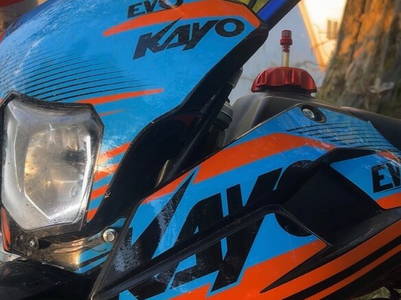 2025 Kayo Evolution YX140EM, оранжевый, 85000 рублей - вид 6