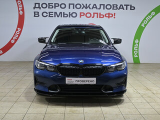 2019 BMW 3 серии 318d VII (G2x), синий, 3250000 рублей, вид 2