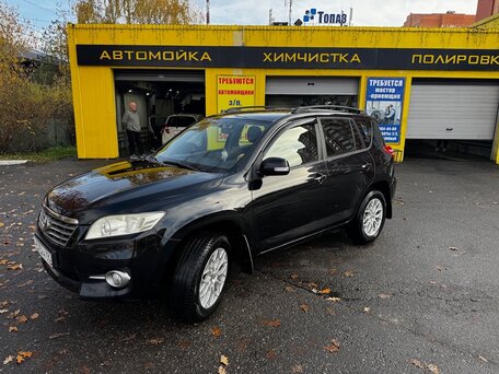 2010 Toyota RAV4 III (XA30) Рестайлинг, чёрный, 1400000 рублей, вид 2