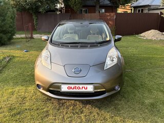 2016 Nissan Leaf 30kWh I (ZE0/AZE0), серый, 990000 рублей, вид 5