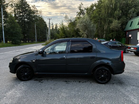 2010 Renault Logan I Рестайлинг, серый - вид 3