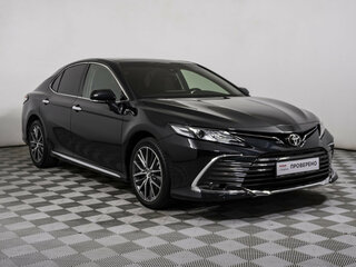 2023 Toyota Camry VIII (XV70) Рестайлинг, чёрный, 3599000 рублей, вид 3