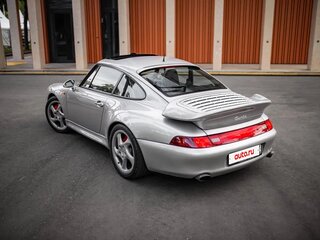 1998 Porsche 911 Turbo IV (993), серебристый, 23800000 рублей, вид 4