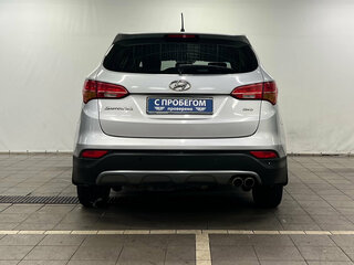 2013 Hyundai Santa Fe III, серебристый, 1450000 рублей, вид 4